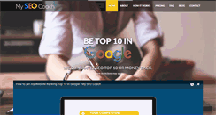 Desktop Screenshot of myseocoach.com